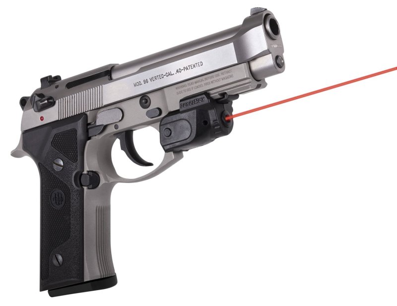 LaserMax GSLTNR Red Laser 650nm Rail-Mount GripSense Black