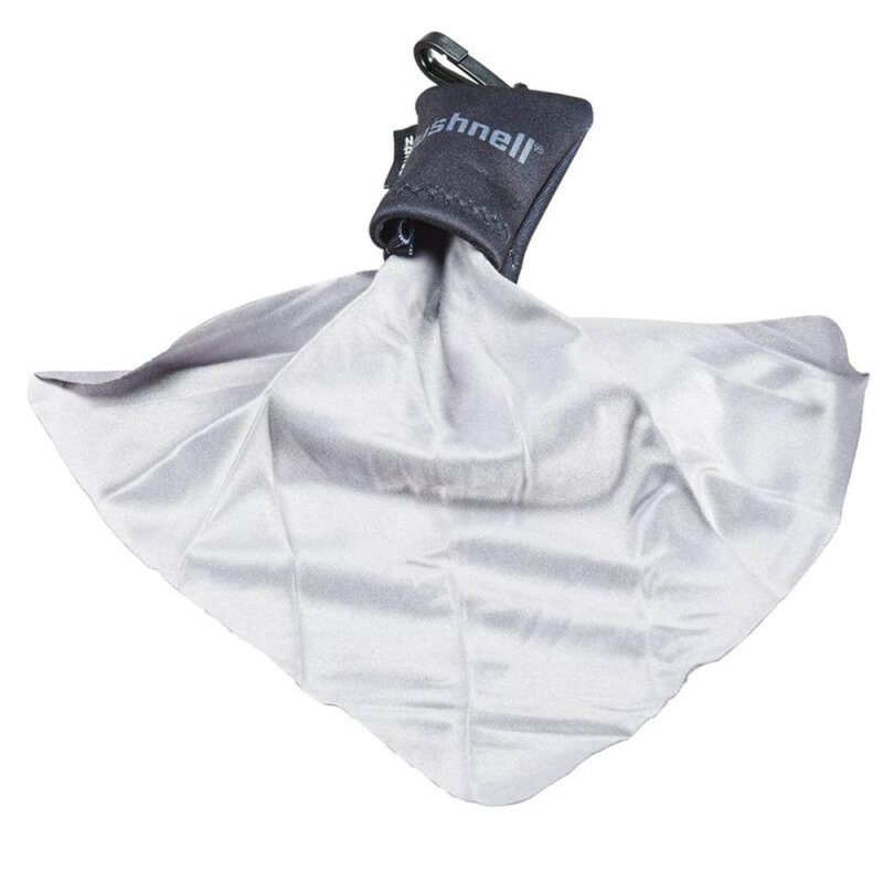 Bushnell SPUDZ Black Microfiber Lens Cleaning Cloth BMCCSPUDZ