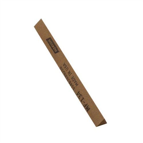 Norton MF-134 Triangular India Stone 4"x3/8" Sharpening Tool