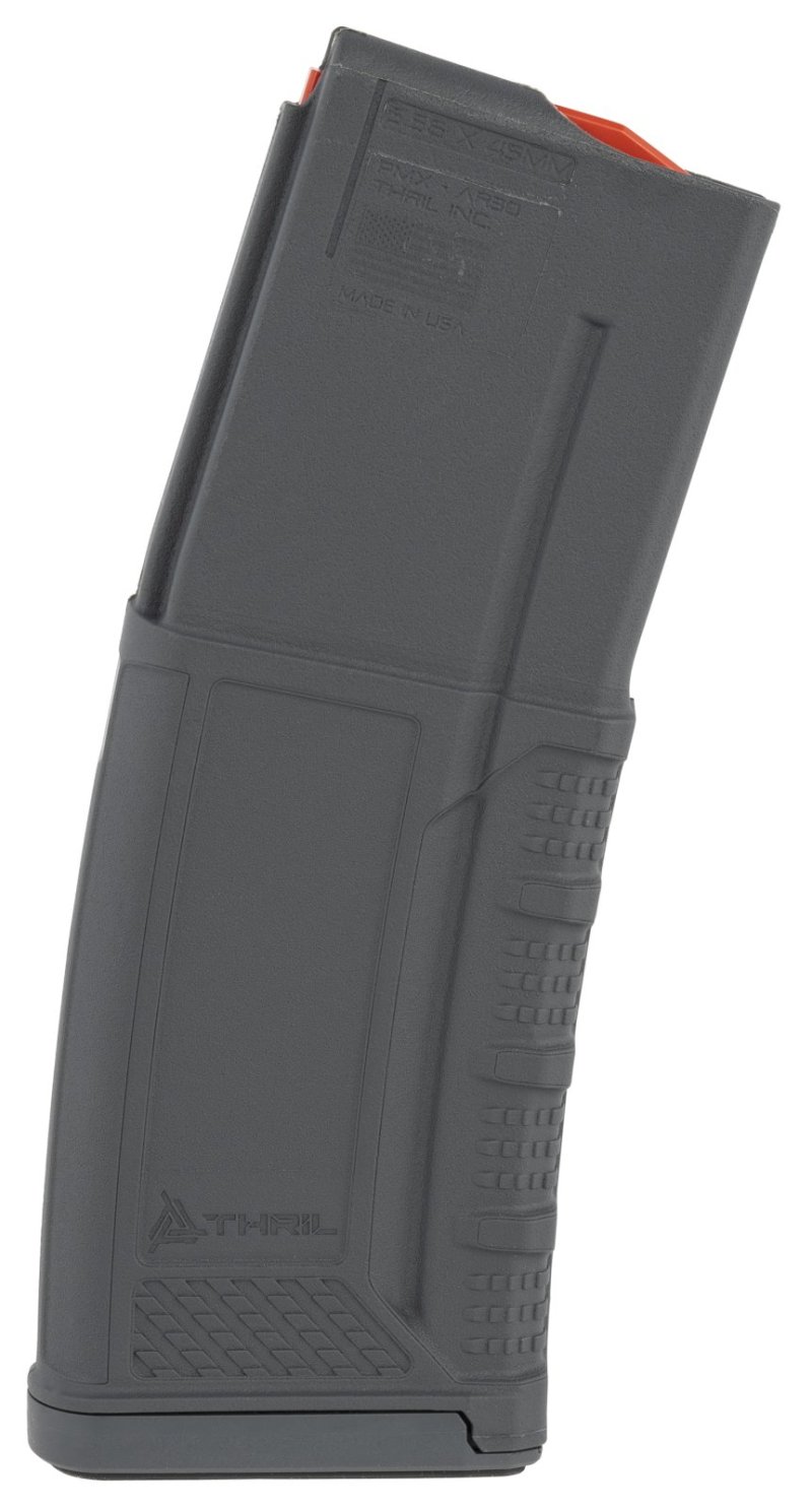 Thril PMXAR30GRY PMX 30rd 5.56x45mm Fits AR-15-M4 Gray Polymer