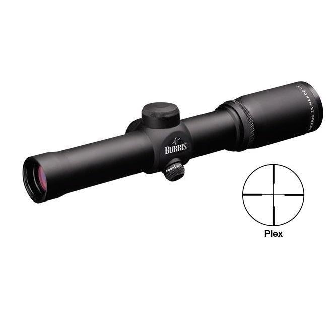 Burris 2x20mm Handgun Scope Plex Reticle 1" Tube 1/2 MOA Matte Black 200218