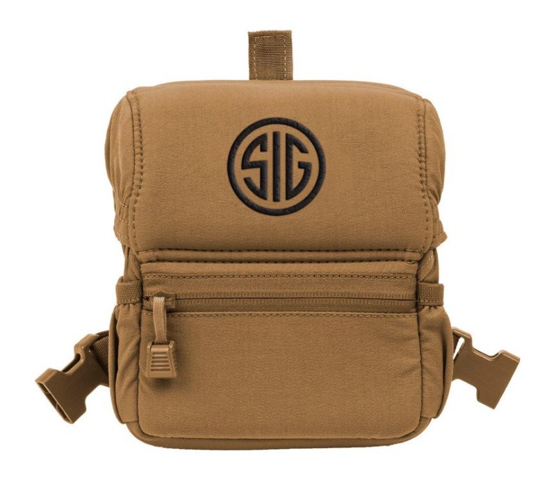 Sig Sauer Zulu Binocular Harness FDE Medium Enclosed Design