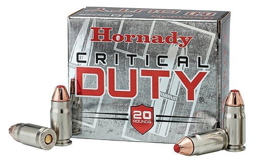 Hornady 90236 Critical Duty 9mm Luger 135 Grain FlexLock 25 Rounds