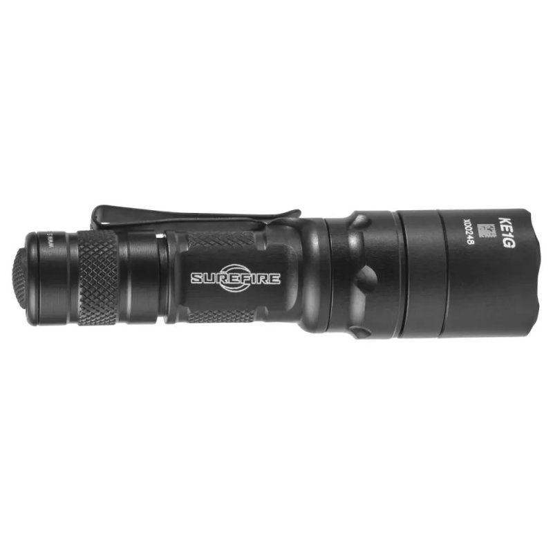 SureFire EDCL1T Flashlight 500 Lumens Black 4.5 in Anodized Aluminum