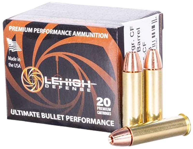 Lehigh Defense LA357125CF 357 Magnum 125gr Controlled Fracturing