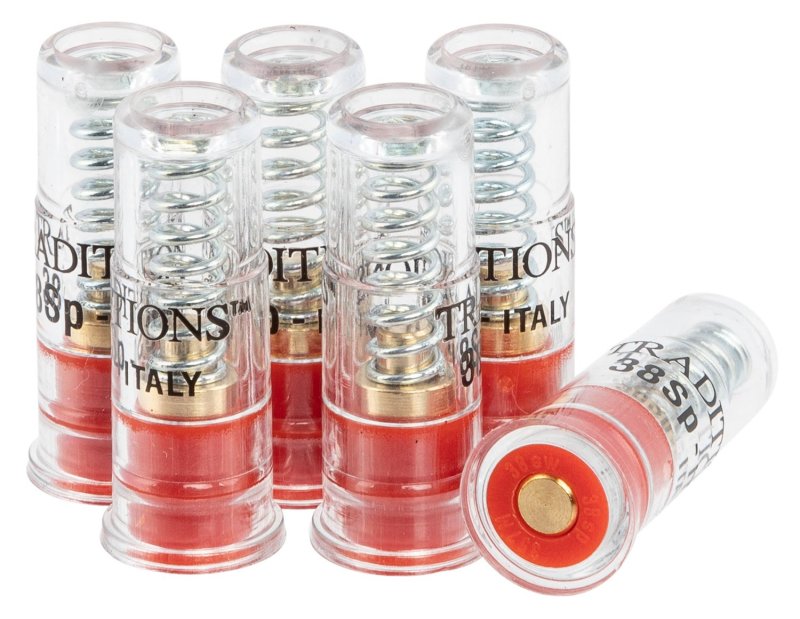 Traditions Performance Firearms 38 Special Plastic Snap Caps 6 Pack ASC38