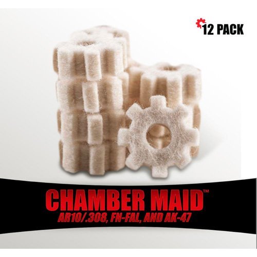 ProShot CHAMBER MAID .308 CAL./7.62MM CHAMBER STAR SWABS 12 PACK 308CMS-12
