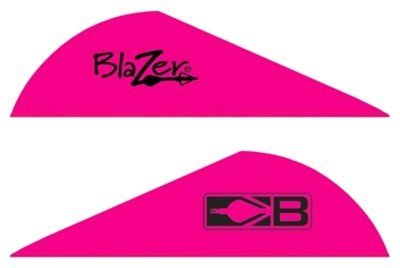 Bohning Blazer Vanes Hot Pink 100 pk. (Model: 10832HP2)