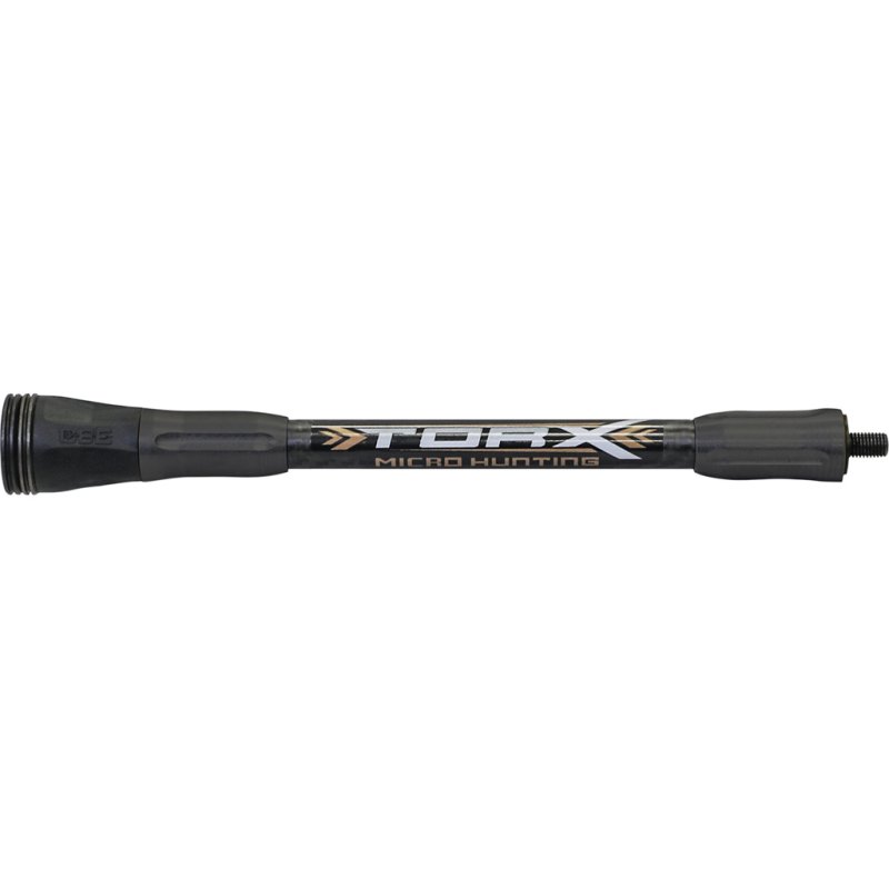 CBE CBE-SR-TM10 Torx Micro Stabilizer Black 10" Carbon Fiber/Stainless