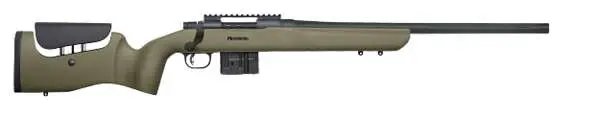 Mossberg 27697 MVP LR 308 Win,7.62x51mm NATO 20" Threaded Barrel 10+1 Blued Blued OD Green Fixed Benchrest w/Adjustable Comb Stock