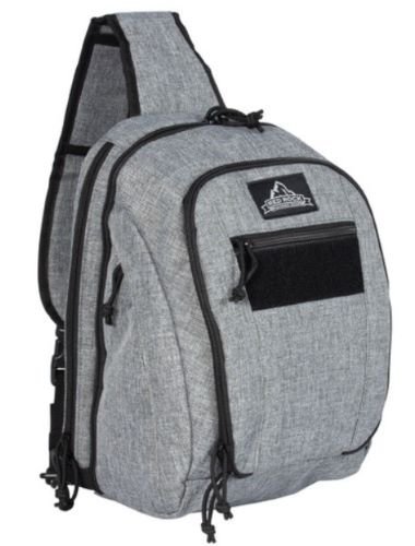Red Rock Gear Venture Sling Pack Gray 15.5L Concealed Carry Backpack