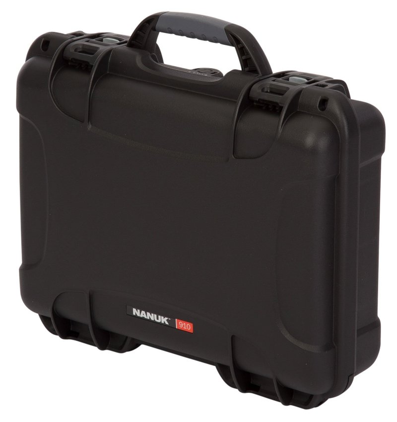 Nanuk 910GLOCK1 Black Waterproof Pistol Case for 2 Glocks with Foam