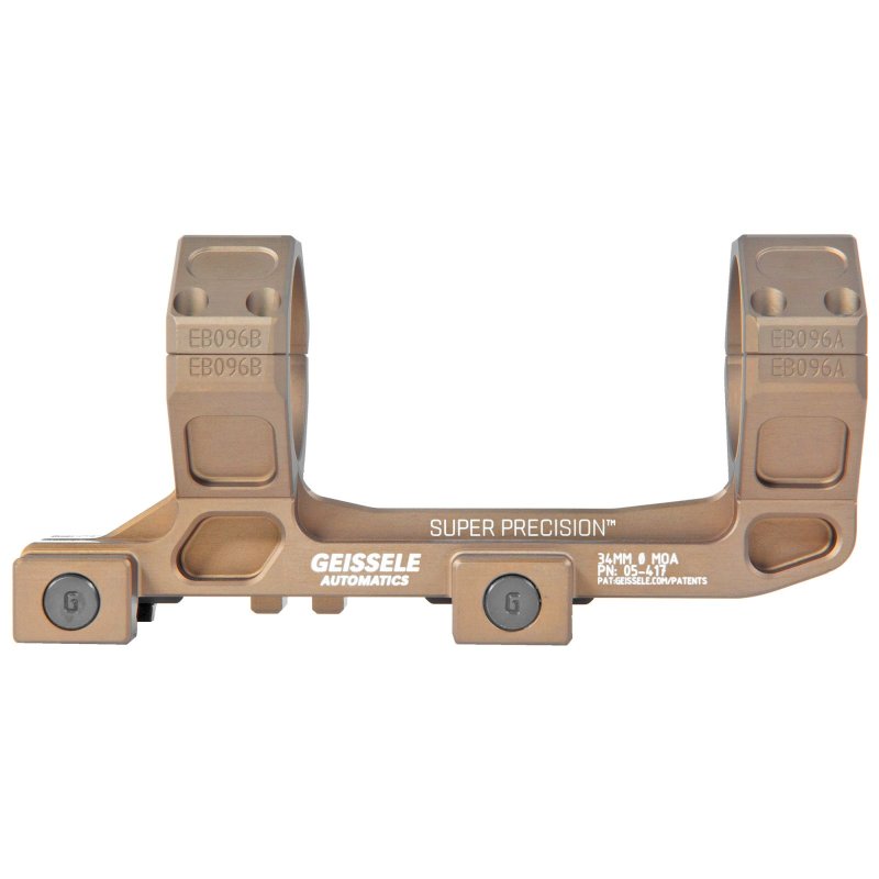 Geissele AR-15 Super Precision 34mm Scope Mount Picatinny Rail