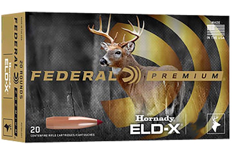 Federal Premium P3006ELDX1 30-06 Springfield 178 Grain Ammo 20 Rounds