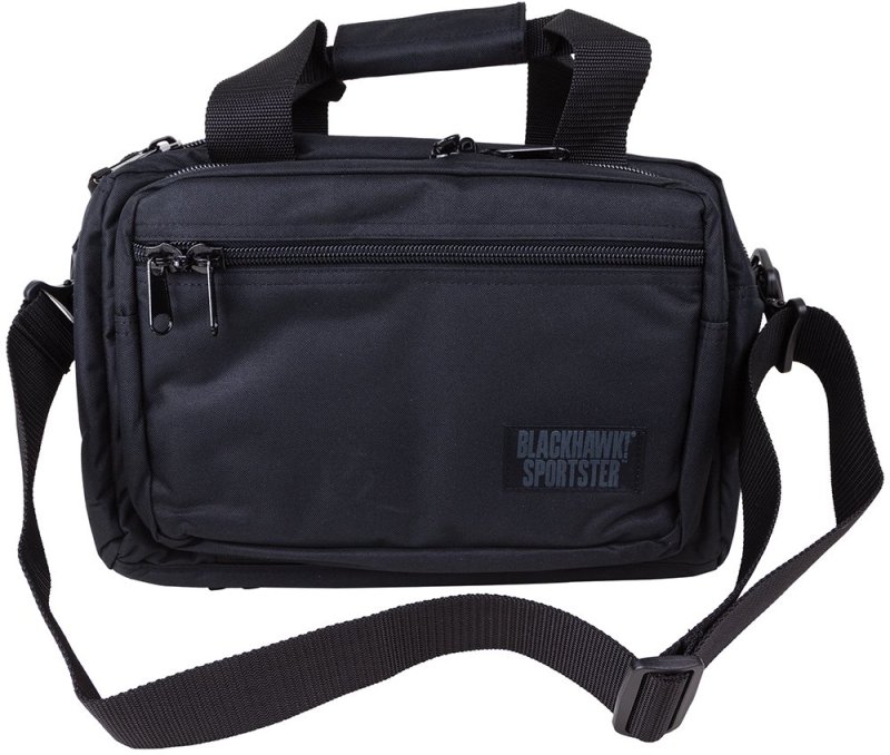 Blackhawk 74RB01BK Sportster Deluxe Range Bag Black 600D Polyester