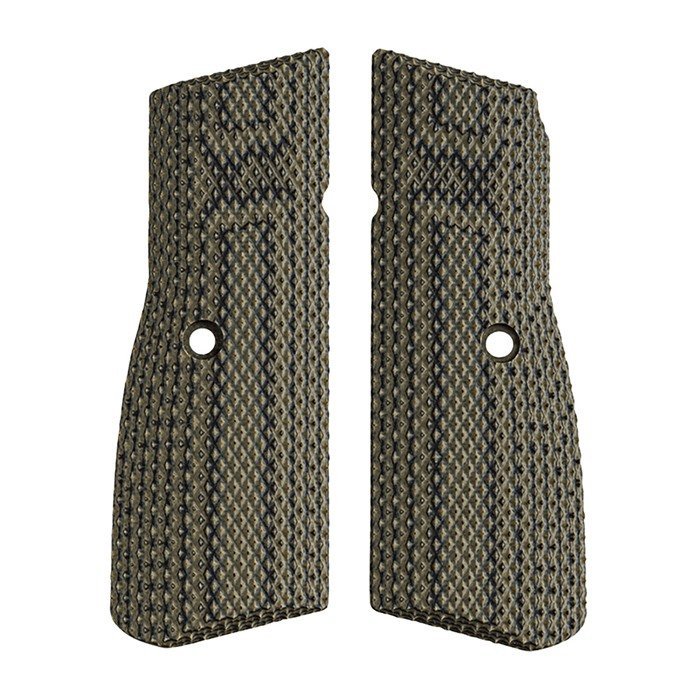 FN America High Power G10 Dirty Olive Textured Handgun Grips