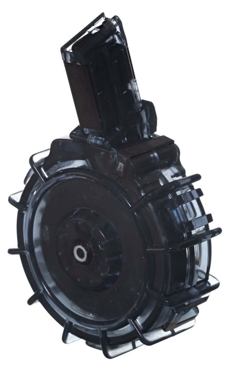 ProMag REMA2 Drum Magazine .22 LR 30 Round Smoke Polycarbonate