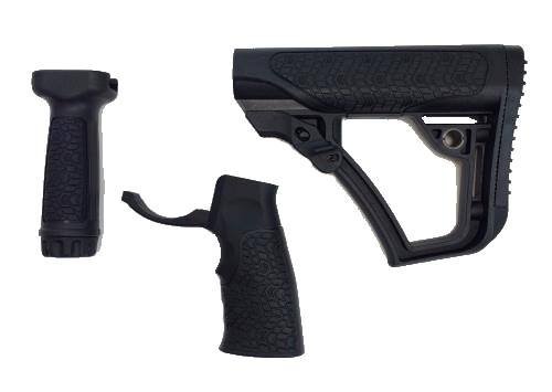 Daniel Defense 2810206145006 Collapsible Buttstock Pistol Grip-Vertical ...