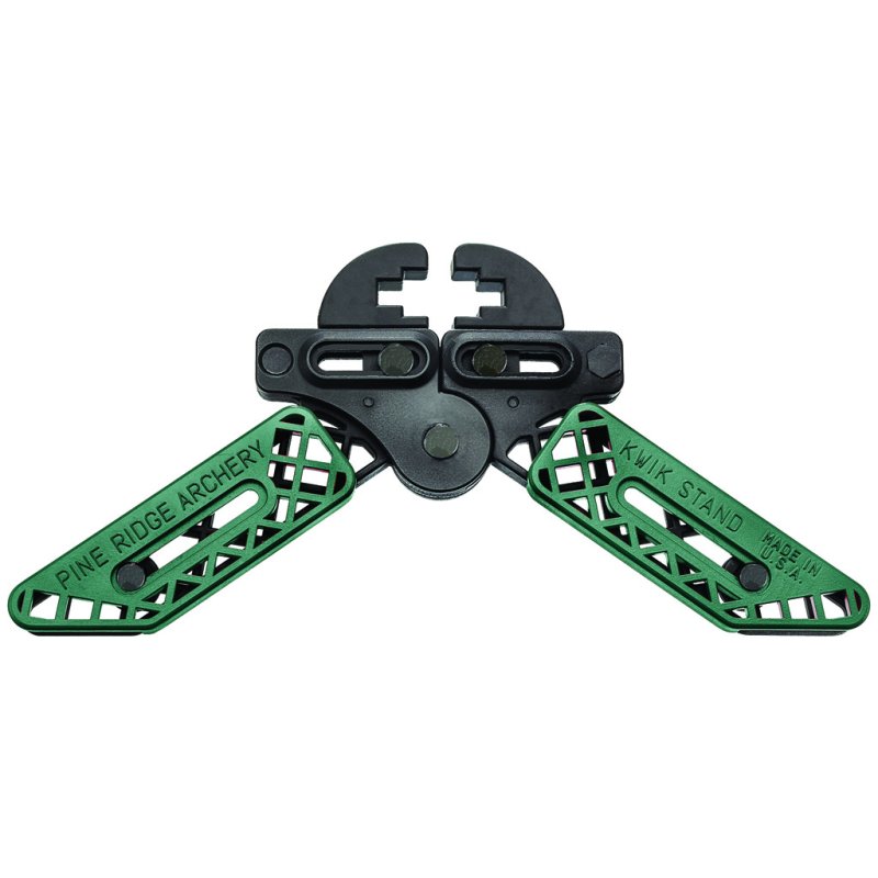 Pine Ridge Kwik Stand Bow Support Forest Green/Black Adjustable