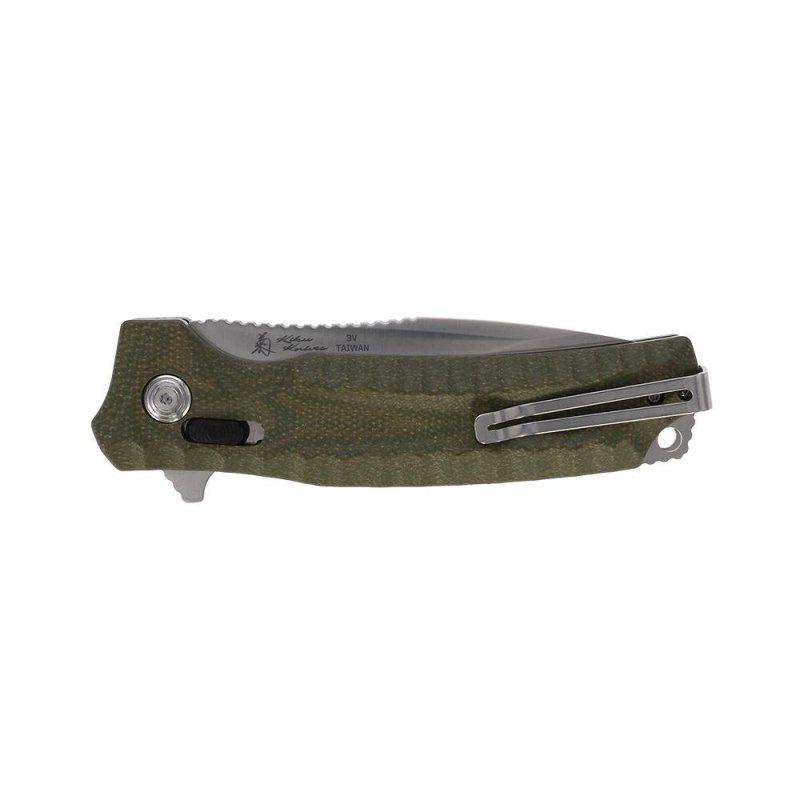 SOG Knives Hidaka XR Folding Knife 4 Modified Tanto Blade Olive Box