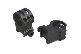 Weaver Mounts 99689 Picatinny Six-Hole 1" High Black Anodized Aluminum