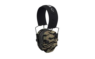 Walker's Razor Slim Electronic Earmuff Low-Profile Design Jungle Tiger