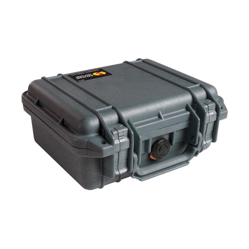 Pelican 1200 Protector Case Black 9.5 x 7.25 x 4 In Polypropylene