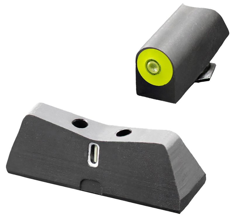 XS Sights GL0011S5Y DXT2 Big Dot Night Sights Glock 42/43/43X/48 Black