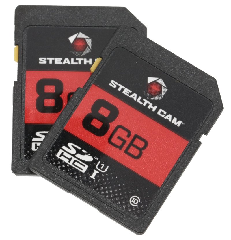 Stealth Cam STC2SD8GB 8GB SD Memory Card 2-Pack for Photos/Videos
