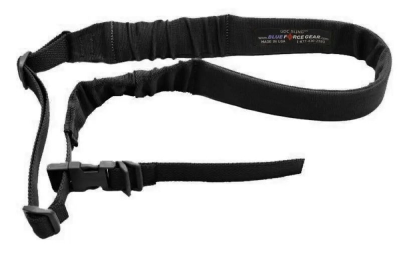 Blue Force Gear UDC200BGHKBK Black Cordura 35-55 In Padded Bungee