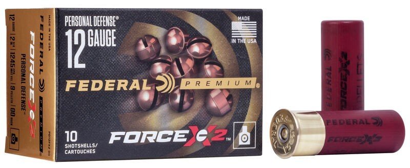Federal Premium PD12FX2 00 12 Gauge 2.75 In 9 Pellet Buckshot