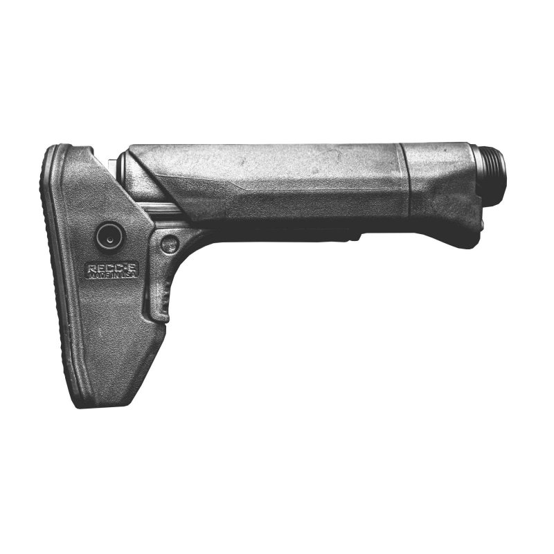 Reptilia 100141 RECC-E Carbine Stock Black Nylon for AR-15/M4/SR-15