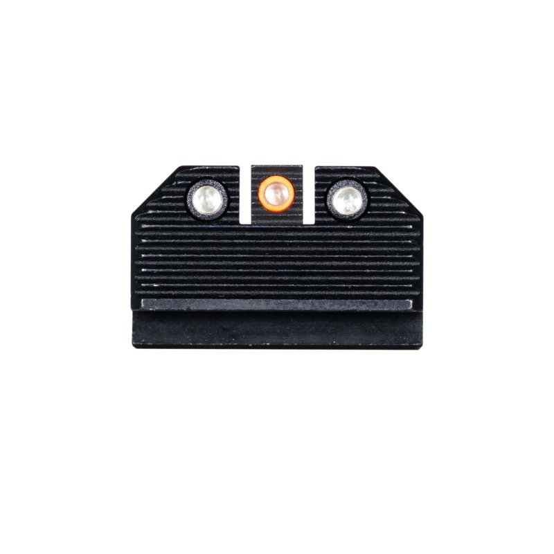 Night Fision Optics Ready Stealth Night Sight Set Orange Front Black Back