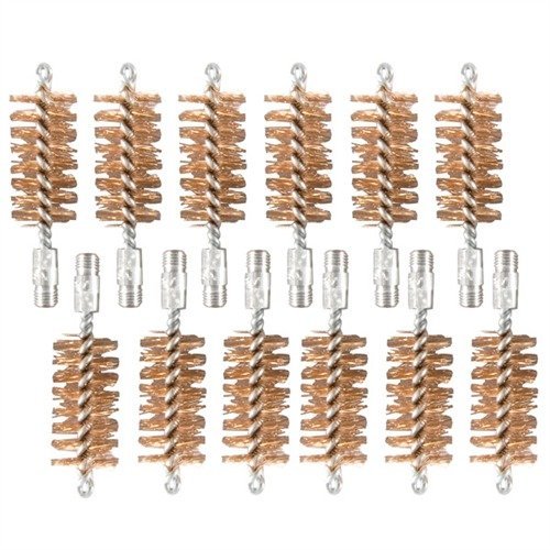 Brownells Double-Tuff Bronze Shotgun Brush 12 Gauge 12 Pack