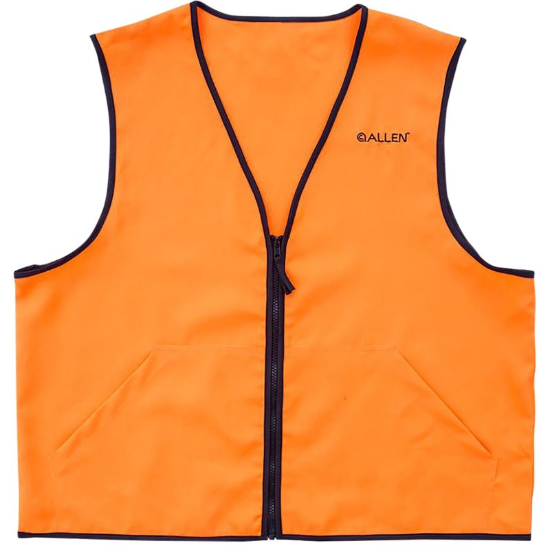 Allen 15769 Blaze Orange Hunting Vest XXL Polyester