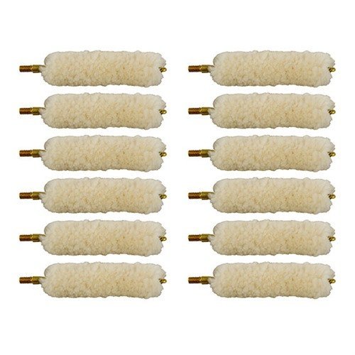 Brownells Wool Bore Mop 50 Caliber 12 Pack