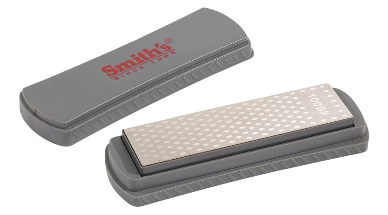 SMITHS 6in Dual Grit Fine Diamond Stone Medium 400/1000 Grit