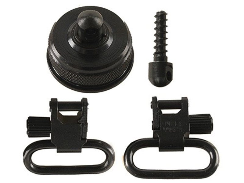 Uncle Mike's 18012 Swivel Cap Set Remington 870 12 Gauge Blued Steel