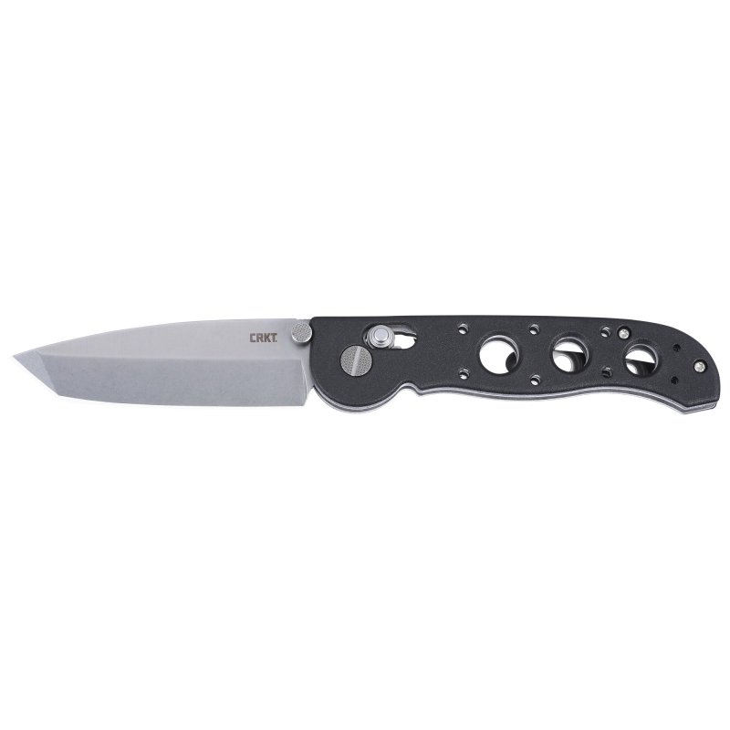 Columbia River Knife & Tool M16-02X D2 3.11 In Tanto Black Grivory