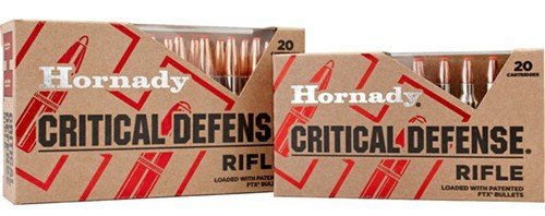 Hornady Critical Defense 223 Remington 73 gr FTX 20 Per Box 80260