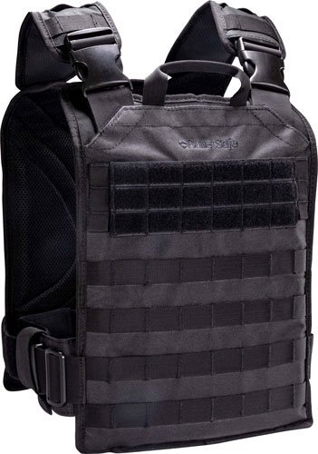 BulletSafe BS54004B Tactical Plate Carrier Black OSFM