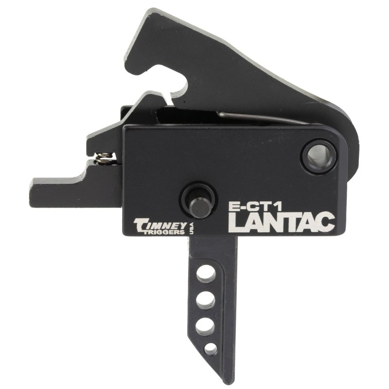 Lantac E-CT1 AR-15 Single Stage 3.5lb Flat Trigger Anodized Black