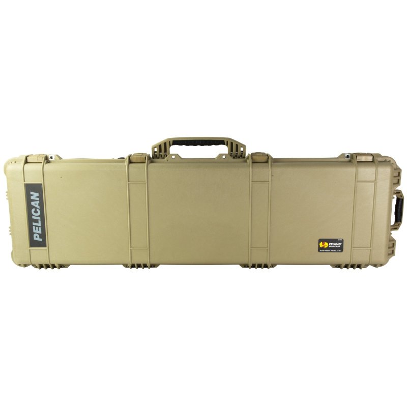 Pelican 1750 Protector Desert Tan Long Gun Case with Foam
