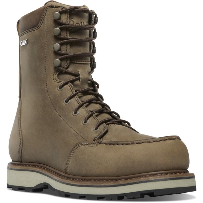 Danner 14304-11 Cedar River Moc Toe Hunter Boots Timberwolf Size 11