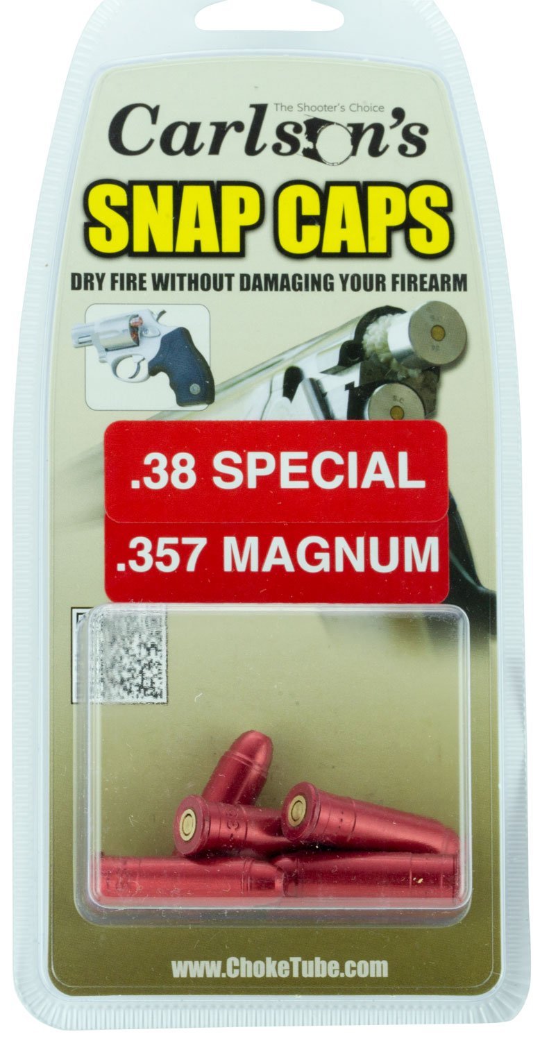 Carlson 00057 Pistol Snap Caps .38 Special .357 Mag 6-Pack