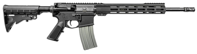Unbranded AR Semi-Auto Rifle 223 Rem 16" Barrel 12" M-LOK Rail (1)-30 Rd Ma