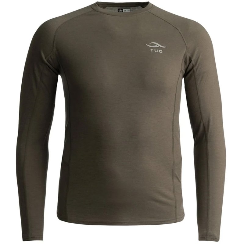 TUO Kinetic Merino 150 LS Crew Shirt Deadfall 3XL Lightweight Baselayer