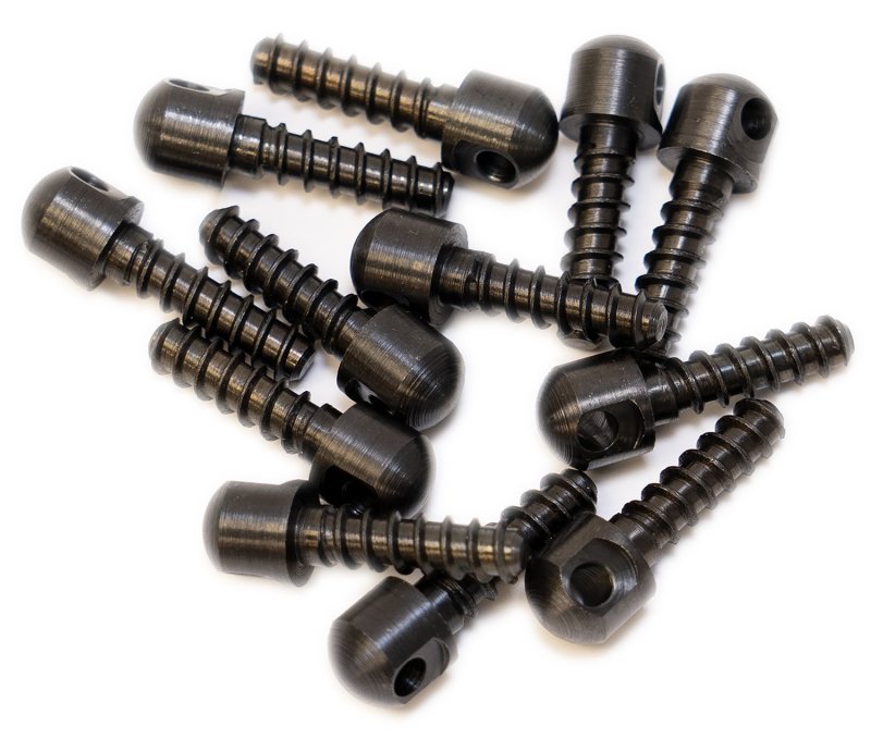 Grovtec GTHM51 3/4 Wood Screw Swivel Studs Bulk 12-Pack