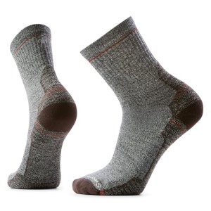 Smartwool SW001613H851 Men's Hike Light Cushion Mid Crew Socks, Grey