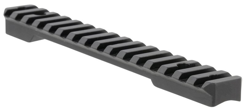 Talley PLM258763 Fierce Picatinny Rail 20 MOA Black Anodized Aluminum